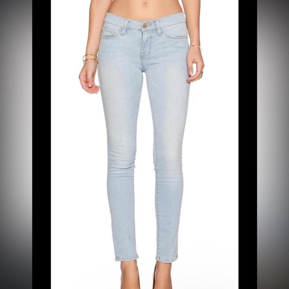 FRAME DENIM | Le Skinny De Jeanne  Light Wash Denim Jeans, Redchurch Street, 25